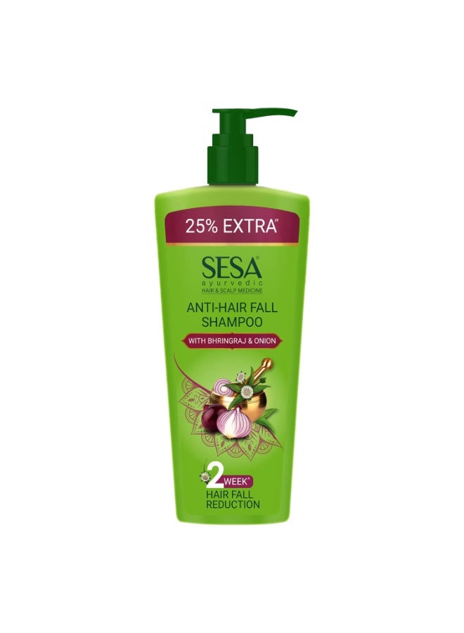 SESA Ayurvedic Anti Hairfall Shampoo For Dry And Frizzy Hair Reduces Hairfall Made With 6 Ayurvedic Herbs Paraben Free Shampoo - 500ml - Image 2