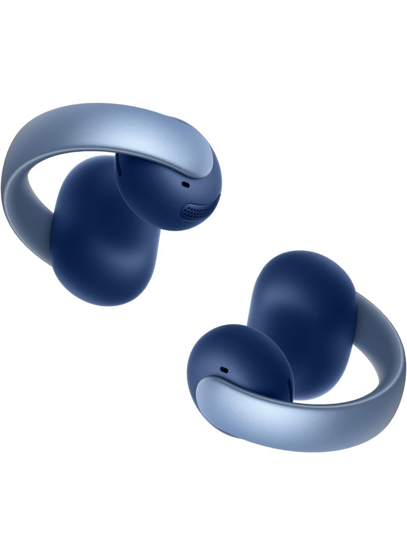 Soundcore AeroClip by Anker, Open-Ear Earbuds, Clip-On Headphones, Adaptive Comfort, Clear Calls with 4 Mics and AI, Stable Fit, 12mm Drivers for Powerful Bass, Hi-Res, Open-Ring Design Glacier Blue - Image 1