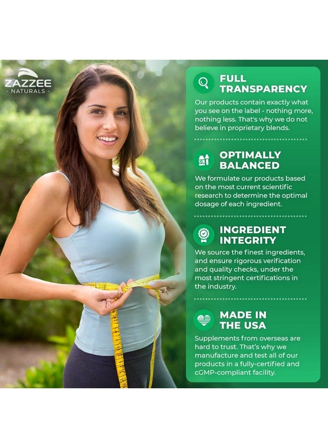 Zazzee Extra Strength Green Tea 20:1 Extract, 6000 mg Strength, 50% EGCG, 98% Polyphenols and 80% Catcehins, 150 Vegan Capsules, 5 Month Supply, Standardized and Concentrated 20X Potency, Non-GMO - Image 4