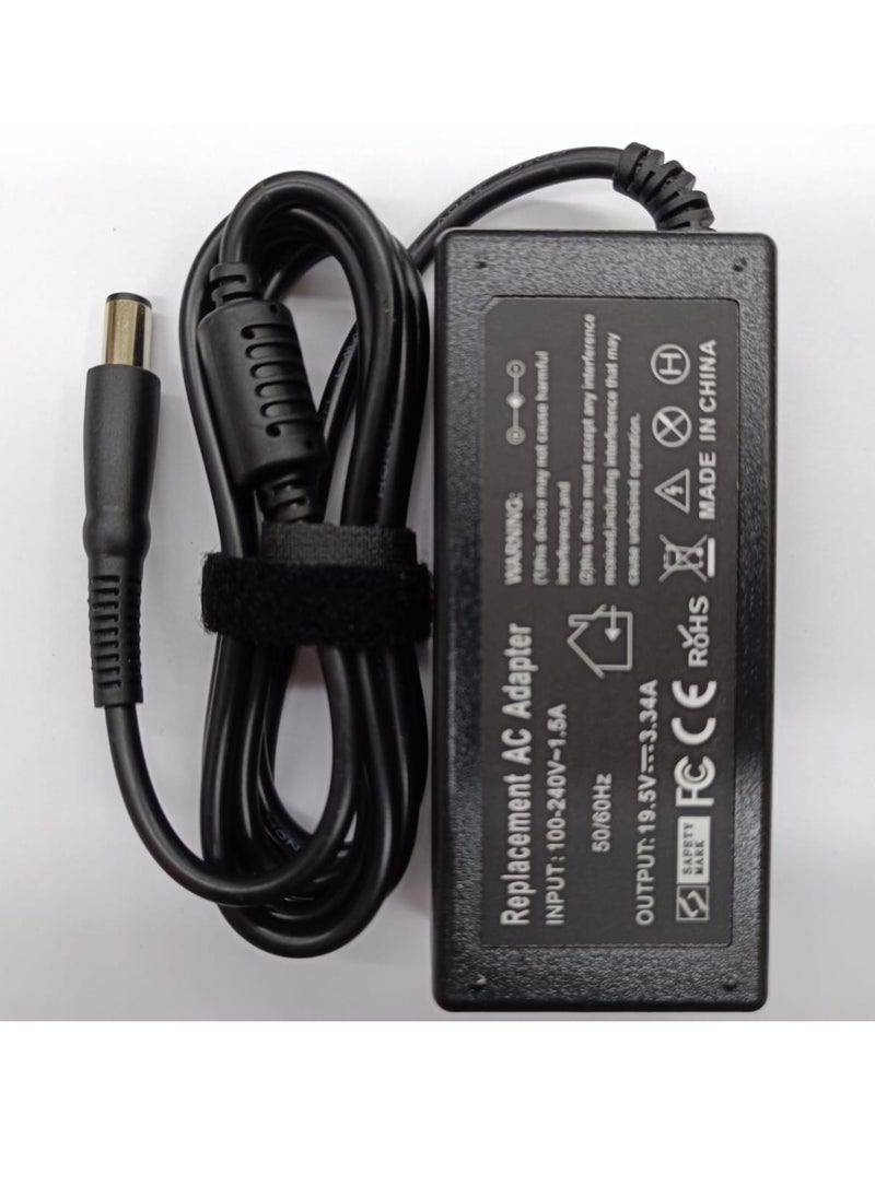 سي إس - Dell Latitude 19.5V 3.34A 65W E5250, E5270, E5440, E5450, E5470, E5540, E5550, E5570, E6440, E6540, E7240, E7270, E7440, E7470 65w Power Adapter Charger - Image 1
