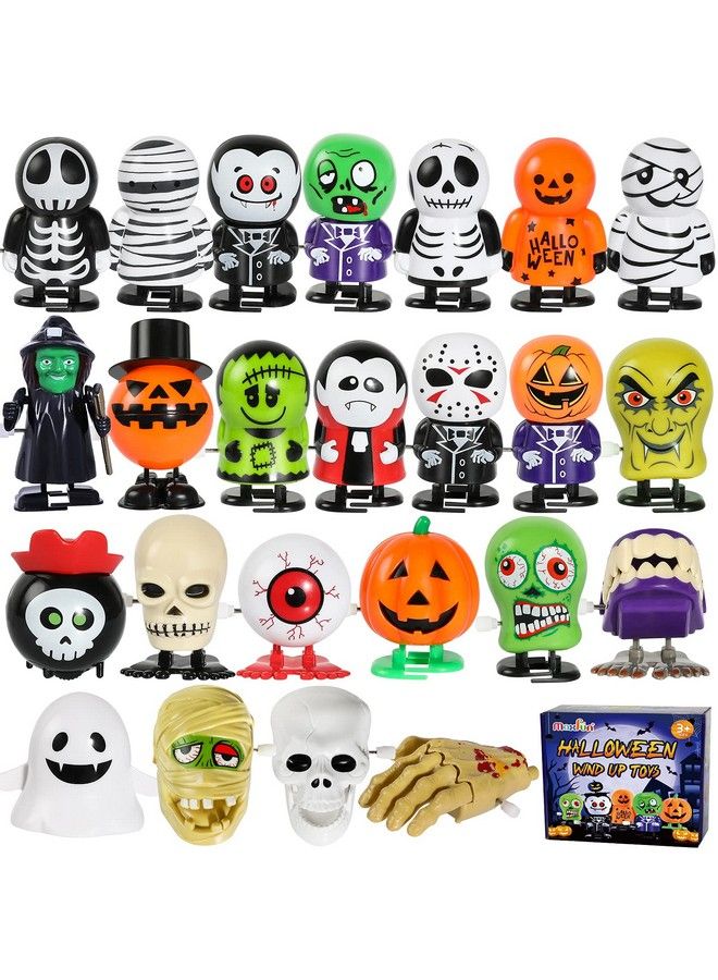 Max Fun 24Pcs Halloween Wind Up Toy Assortment For Halloween Party Favors Goody Bag Filler (Halloween) - Image 1