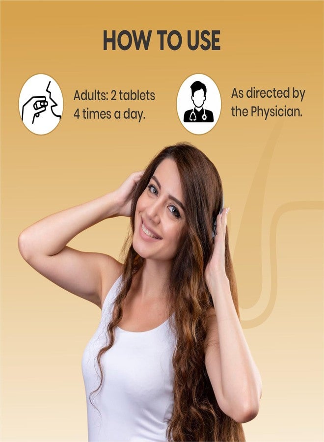 Adven Folli Plus Tablets | For Hair Fall, Dandruff, Split Ends & Weak Roots | Supports Scalp Health & Hair Growth | 2 X 90 Tab - Image 3