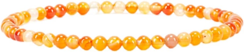 Cherry Tree Collection - Small, Medium, Large Sizes - Gemstone Beaded Bracelets For Women, Men, and Teens - 4mm Round Beads - Image 1