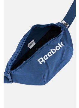 Reebok Men Brand Logo Waist Bag W 7,8 x H 2,4 x L 25,7 cm, Slate Blue  - Image 3