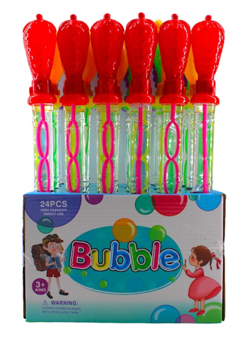 Bubble 24pcs Bubble Stick Air Bubble Maker Bottle For Kids - Image 3