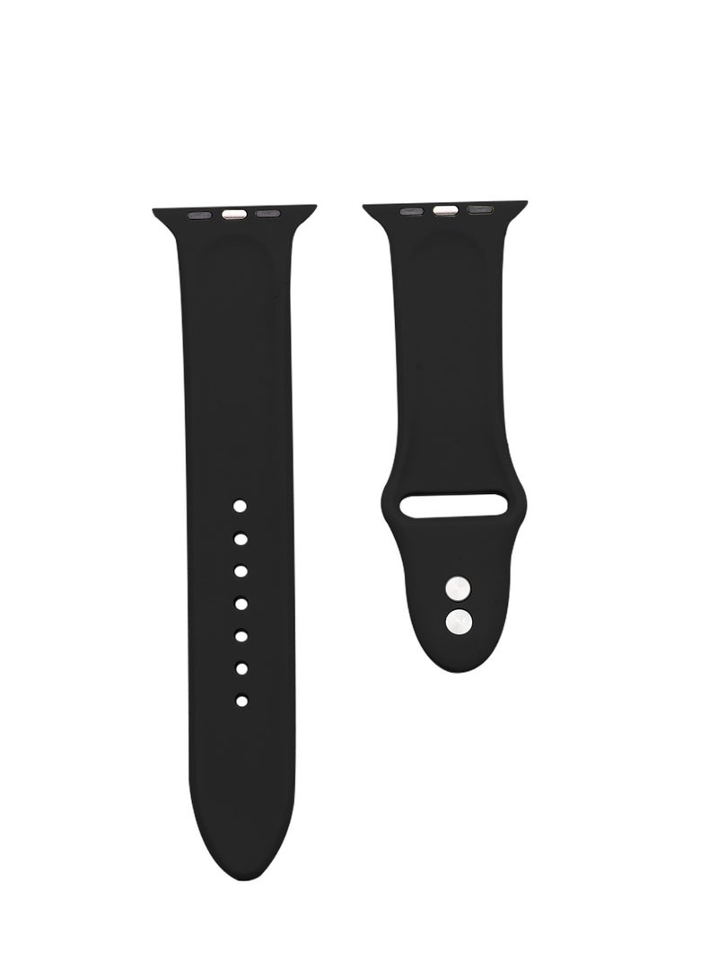 GULFLINK Silicone Watch Bands 200mm Length With Protective Case Cover For Apple Watch 7 41mm - Image 3
