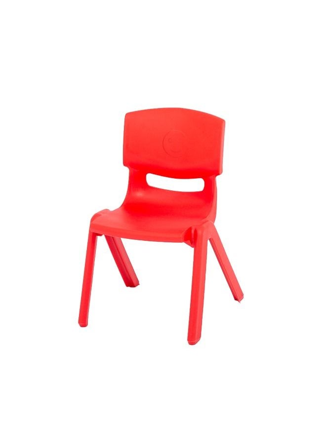 JSAITOYS Non-Poisonous Plastic Children Chair Seat Height 28/30/35/40/45cm Red Safety Plastic Kid Chairs  - Image 2