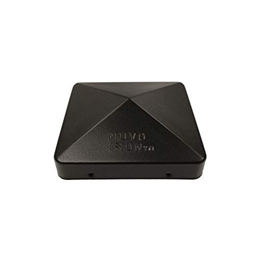 Nuvo Iron US-PCP12BLK US-6x6 Eazy Pyramid Cap, 6" x 6" (Fits Over 6” x 6” Nominal USA retailers Square Posts), Black (Pack of 1) - Image 1