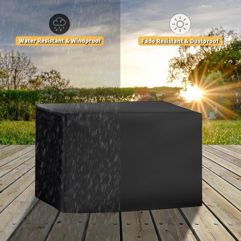 Starcrew Grill Cover for Nexgrill 1-Burner Portable Propane Gas Grill 820-BC002, Heavy-Duty 600D Tabletop BBQ Cover for Country Smokers Pellet Grill GS150PPG - Image 5