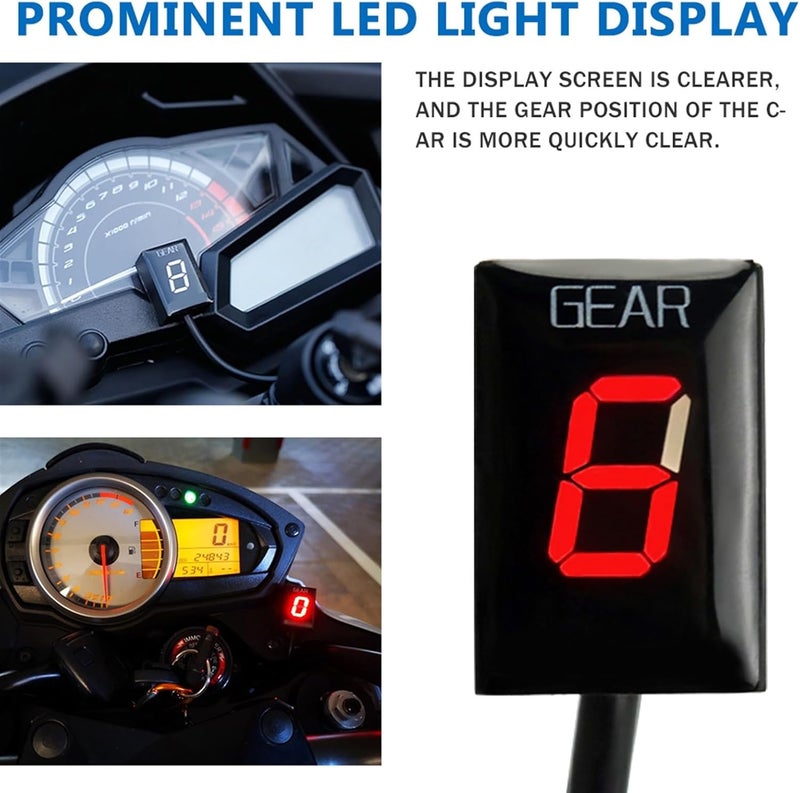 Wivplex Digital Gear Display Indicator for CB600F Hornet - Image 3
