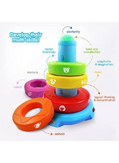 BEST LEARNING Stack & Learn - Educational Activity Toy For Infants Babies Toddlers For 6 Month And Up - Ideal Baby Toy Gifts  - Image 3