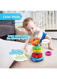 BEST LEARNING Stack & Learn - Educational Activity Toy For Infants Babies Toddlers For 6 Month And Up - Ideal Baby Toy Gifts  - Image 4