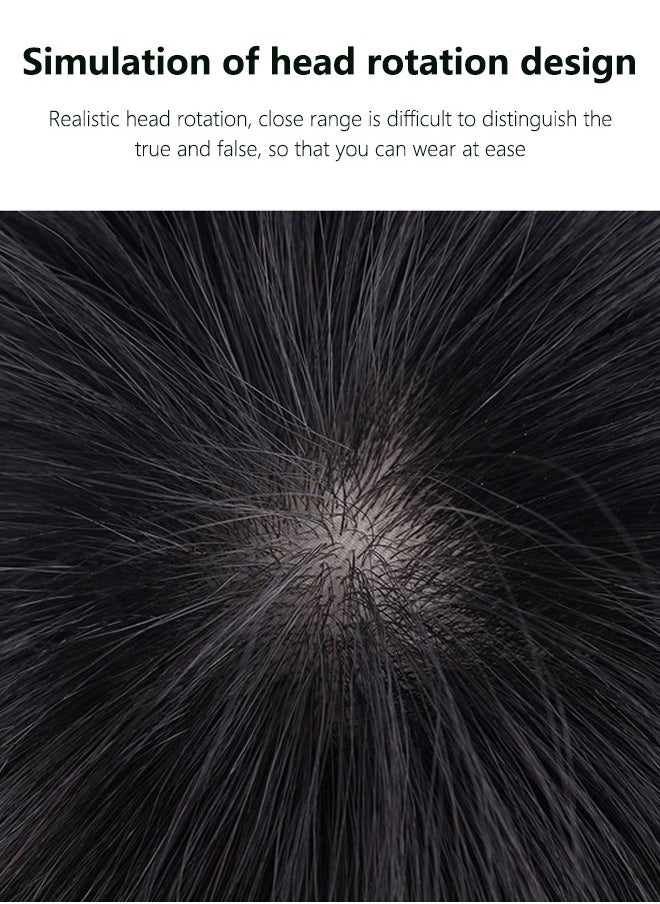 Men's Wigs Natural and Breathable Men's Wig Alternatives