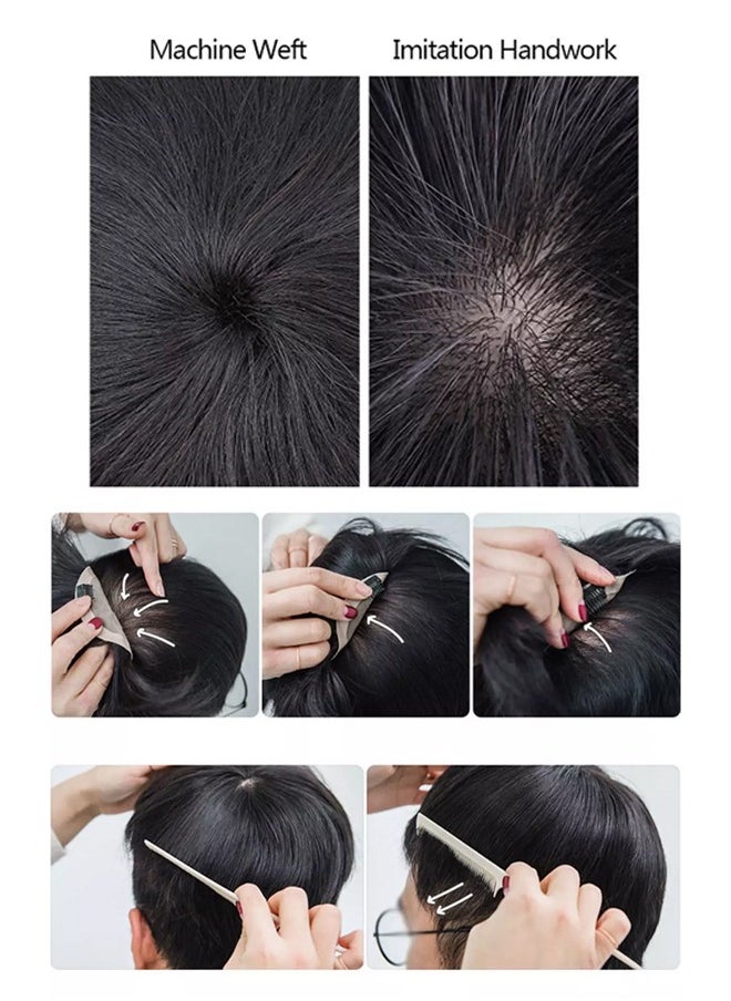 Men's Wigs Natural and Breathable Men's Wig Alternatives