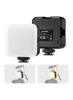 NEEWER LED Video Light, Portable Bi-Color 3200K~5600K Dimmable Camera Soft Lights with 3 Cold Shoes, CRI 97+, 8 Scene Modes, 2000mAh Rechargeable Battery for Gaming/YouTube/Vlog/Photography - NL-36AI