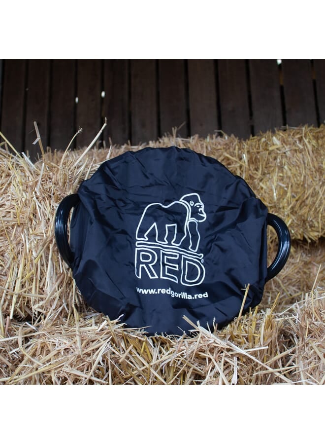 Red  Gorilla - Tubcovers - Medium Black Cover