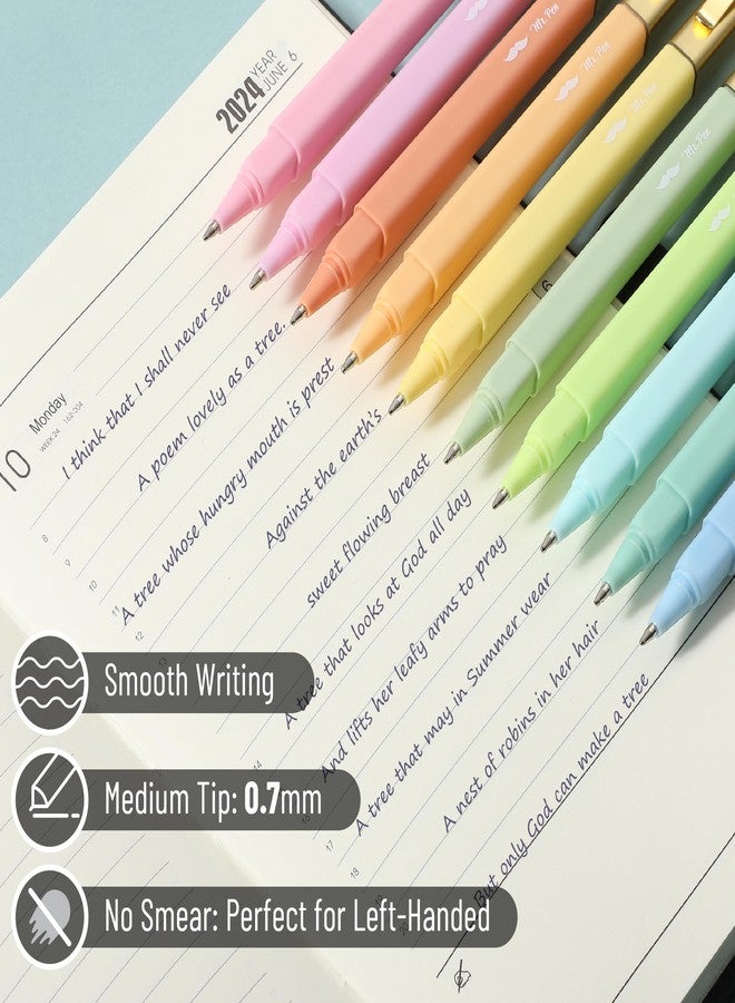 Mr. Pen- Aesthetic Pens, 10 Pack, Black Ink, Fast Dry, No Smear Bible Pens No Bleed Through, 0.7mm Fine Point Pen - Image 3