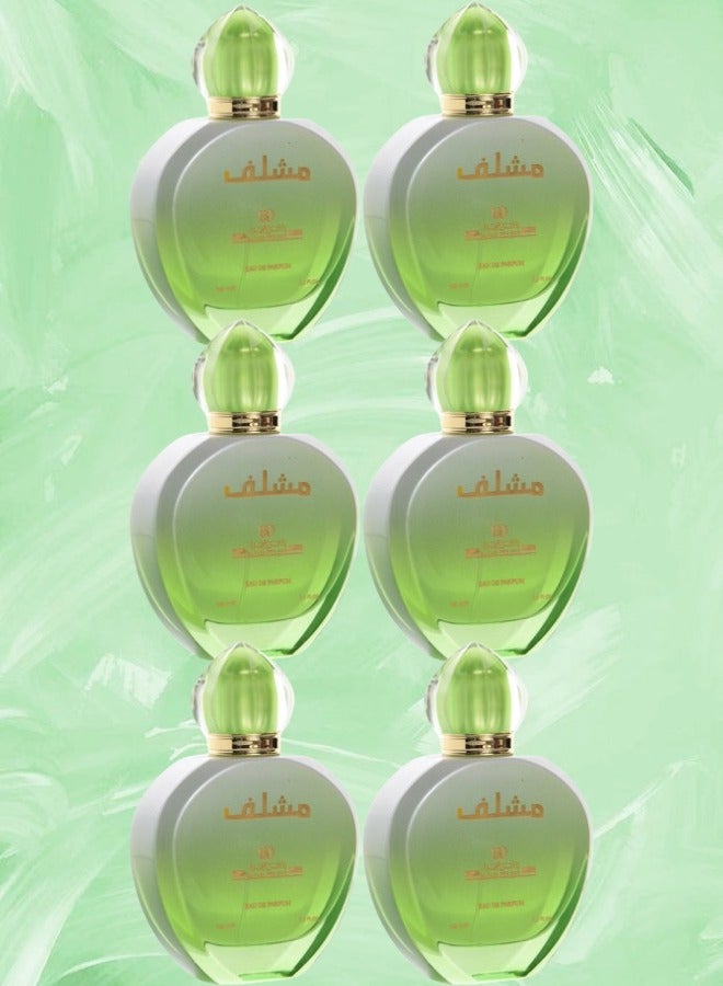 بانافع 6 قطع عطر مشلف بانافع 100 مل - Image 1