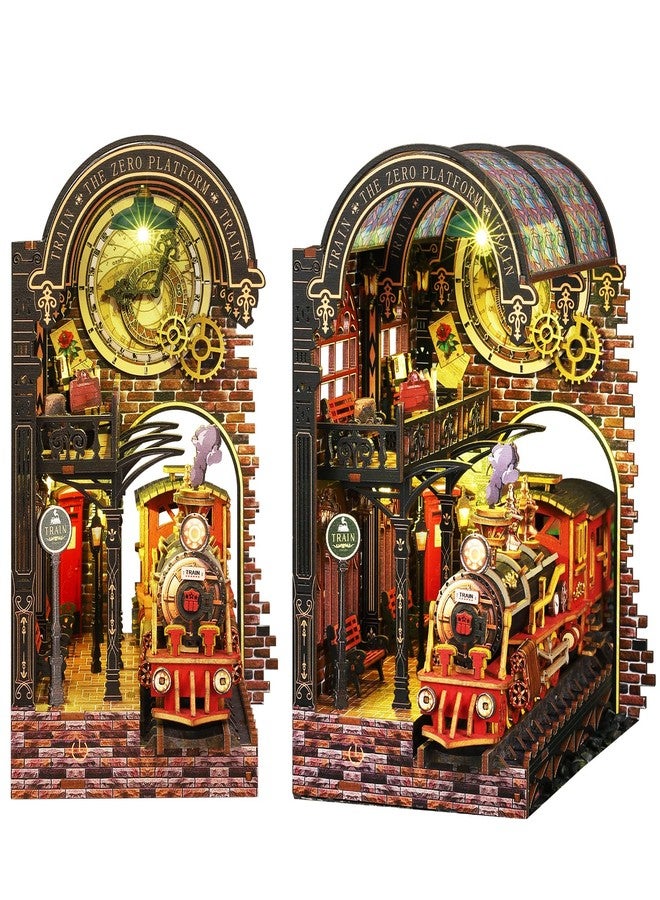 Spilay Book Nook Kit for Adults, Zero Platform DIY Miniature House Kit - Image 1