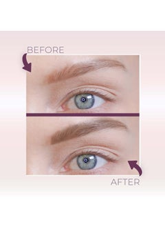 blinc Blinc Eyebrow Mousse, Extreme Hold Tinted Eyebrow Gel with Peptides and Vitamins A & E, Natural Finish, Long-Wearing, Waterproof, Vegan, Gluten-Free & Cruelty-Free, Taupe, 4.7mL/ 0.16 Fl. Oz  - Image 2