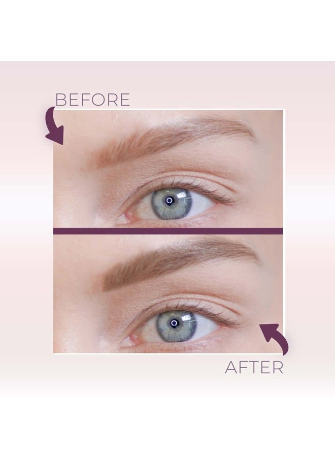 Blinc Eyebrow Mousse, Extreme Hold Tinted Eyebrow Gel with Peptides and Vitamins A & E, Natural Finish, Long-Wearing, Waterproof, Vegan, Gluten-Free & Cruelty-Free, Taupe, 4.7mL/ 0.16 Fl. Oz - Image 2