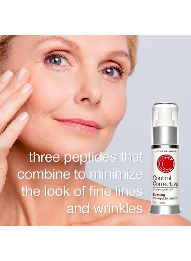 CONTROL CORRECTIVE SKIN CARE SYSTEMS CONTROL CORRECTIVE Firming Tri-Peptide Serum, 1 Oz - Supports Skin Strength, Improves Skin Laxity, Collagen, Elastin, Skin Nourishing, Hyaluronic Acid & Active Peptide Serum For Firming And Hydration  - Image 5