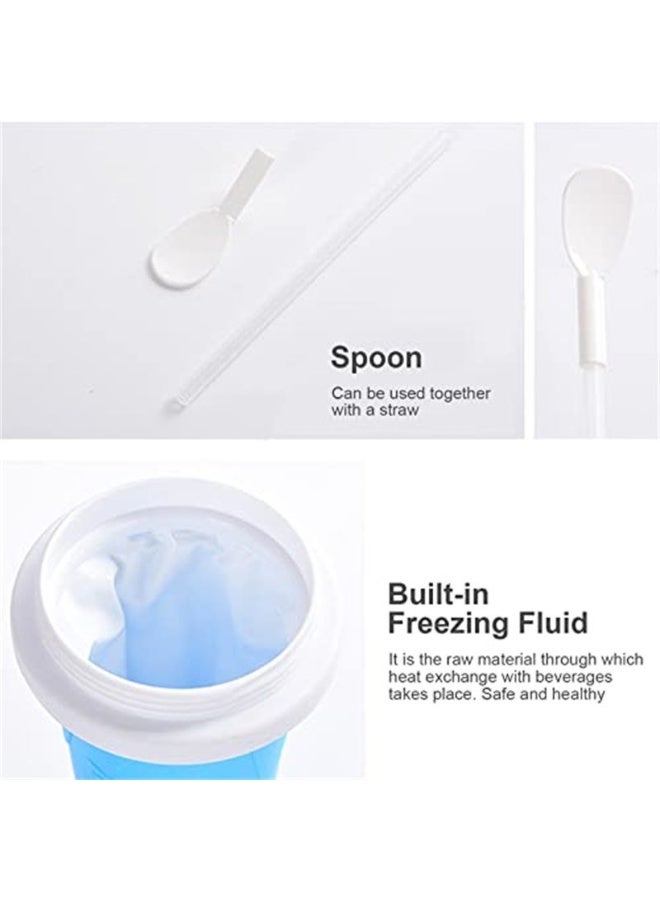 Frozen Magic Magic Frozen Slushy Maker Cup – Double-Layer Silicone Squeeze Cup for Instant Slushies & Frozen Treats - Image 5