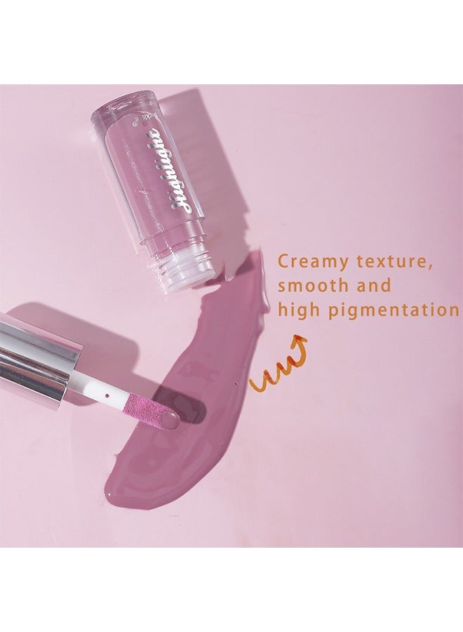 Beckisue Lip Gloss-Ultra-Hydrating & Nourishing, Smooth Glossy Finish Lip Glow Oil,Long Lasting Lightweight Non Sticky Portable Lip Oil,Lip Care to Fade Lines and Exfoliate Dead Skin（#01） - Image 4