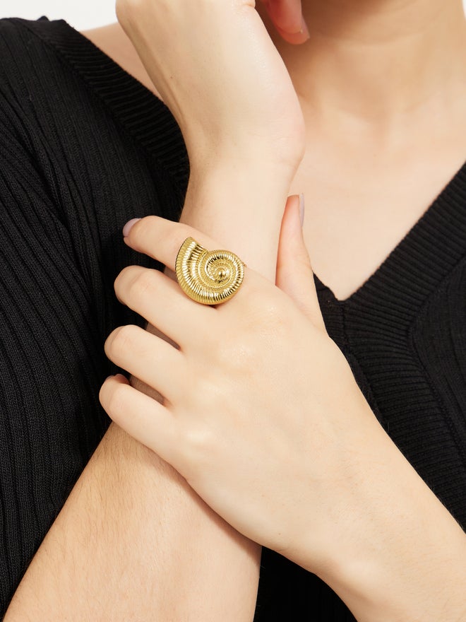 Styli Styli Snail Design Ring  - Image 1