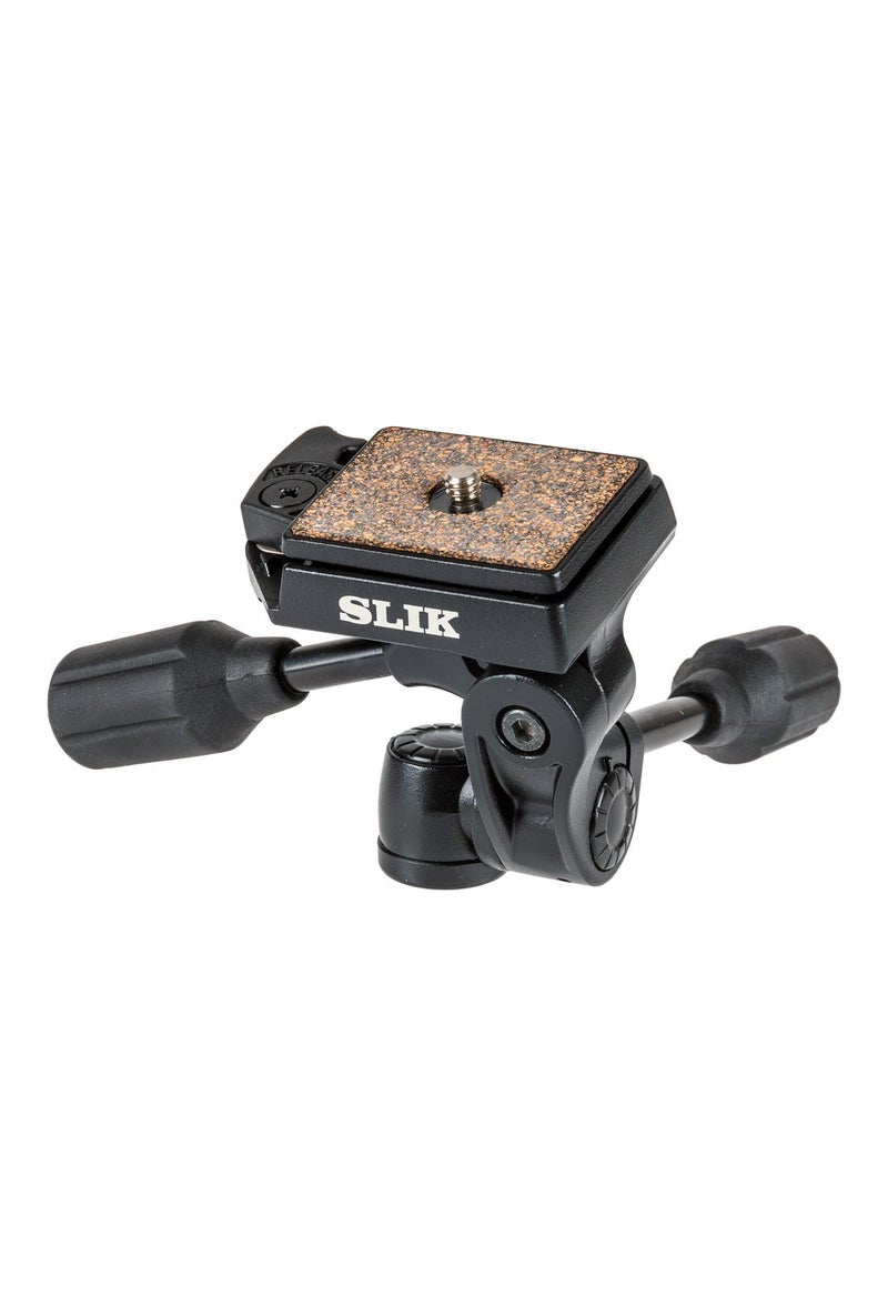 Slik SH704E Compact AllMetal 3Way Pan Head with Quick Release