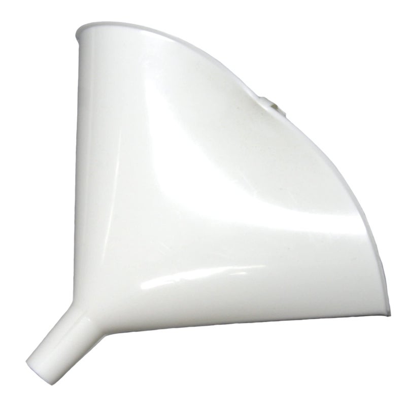 Chef Craft Select Plastic Folding Funnel 5 inch Diameter 12 Ounce Capacity White