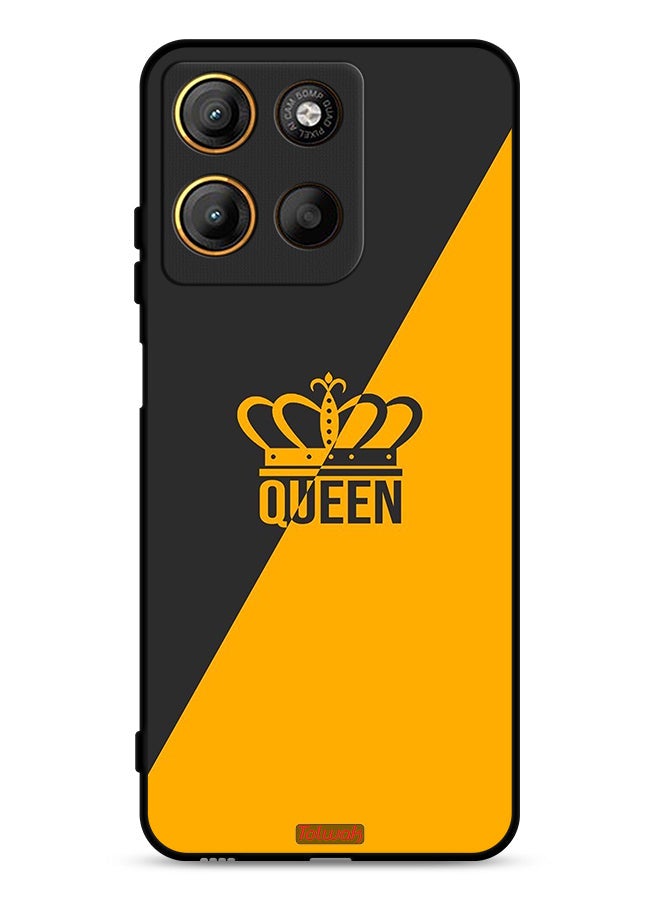Tolwak Motorola Moto G15 Protective Case Cover Queen