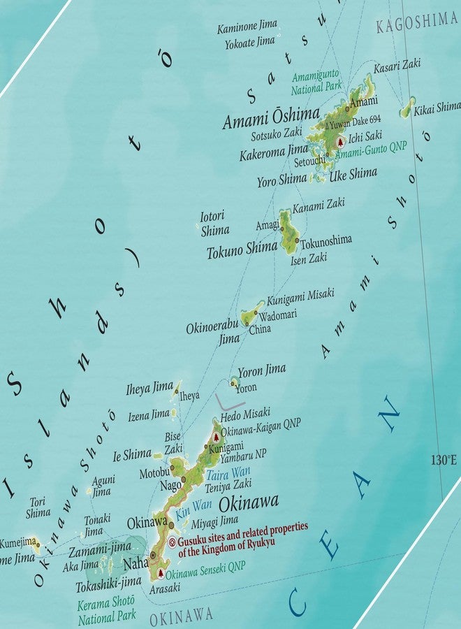 Maps International Map of Japan - 17" x 22" - Detailed Cartography - Maps International - Image 4