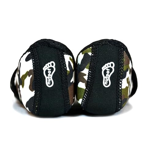 Nufoot Betsy Lou Women's Slippers, Foldable, Flexible Flats, Slipper Socks, Travel Slippers, Exercise Shoe, Dance Shoe, Yoga Socks, House Shoes, Indoor Shoes, Green Camouflage, X-Large - Image 3
