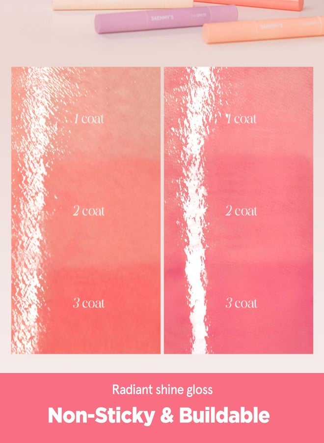 THESAEM Saemmy's Syrup Shot Melting Balm - Plumping Lip GLoss Lipstick for Glazed Shine Lips - Korean Lip Makeup - Long Lasting Moisturizing, 0.06oz. (03 Nougat Peanut) - Image 5