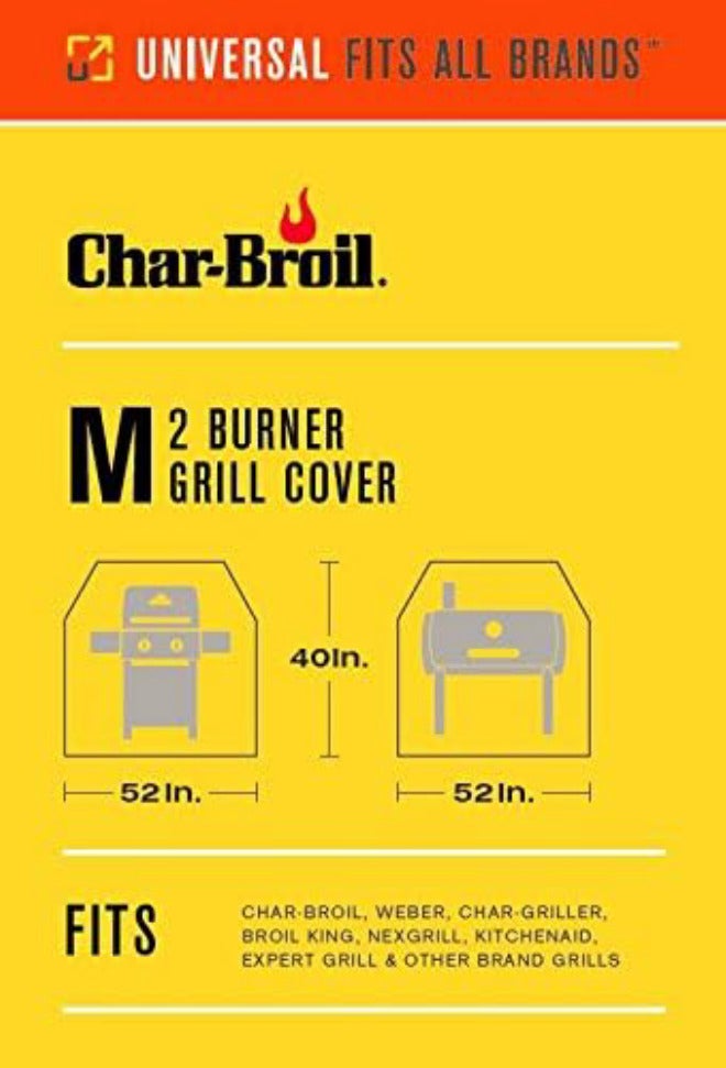 شاربرويل غطاء شواية أداء Char-Broil، 2 شعلة: متوسط جودة عالمية مطورة اقتصادية - Image 2