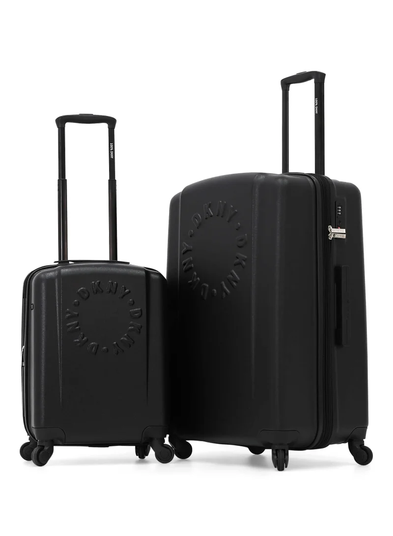 دكني طقم حقائب سفر  قطعتين صلبة بعجلات دوارة