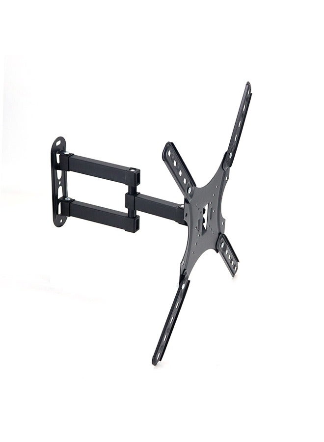 شاربدو حامل حائط للتلفزيون، حامل حائط للشاشة للشاشات مقاس 26-55 بوصة حتى 18 كجم مع ذراع دوارة وممتدة - Image 2