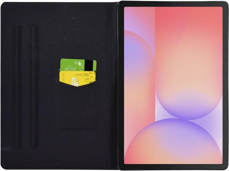 LSPCASA غلاف لـ Samsung Galaxy Tab S10 Lite مقاس 10.9 بوصة 2025 غلاف SM-X400 SM-X406B حافظة قابلة للطي من جلد PU لـ Samsung Galaxy Tab S10 Lite مع حامل وفتحات بطاقات - غلاف جهاز لوحي محفظة - ذئب - Image 2