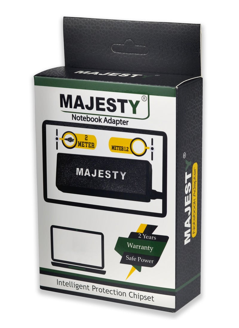 Majesty - Laptop Charger 45W 19.5V 2.31A Power Adapter Compatible with HP Pavilion 11 13 15; HP EliteBook Folio 1040 g1; HP Stream 13 11 14; HP TouchSmart 11 13 15; - Image 1