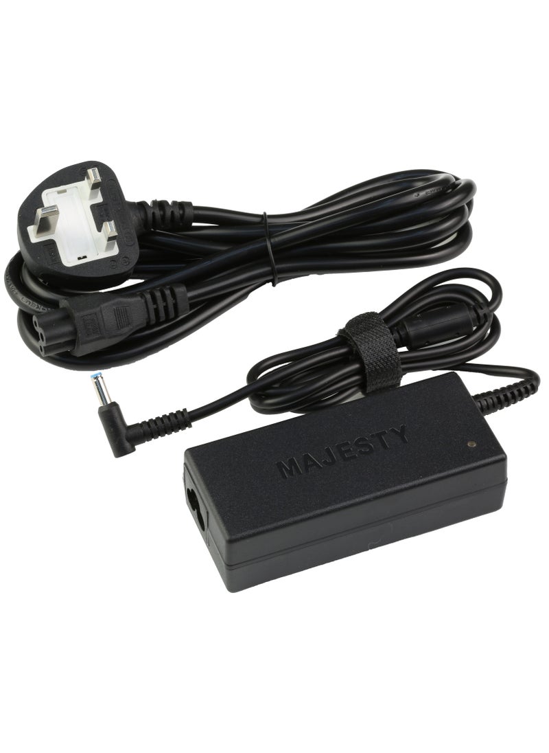 Majesty - Laptop Charger 45W 19.5V 2.31A Power Adapter Compatible with HP Pavilion 11 13 15; HP EliteBook Folio 1040 g1; HP Stream 13 11 14; HP TouchSmart 11 13 15; - Image 1