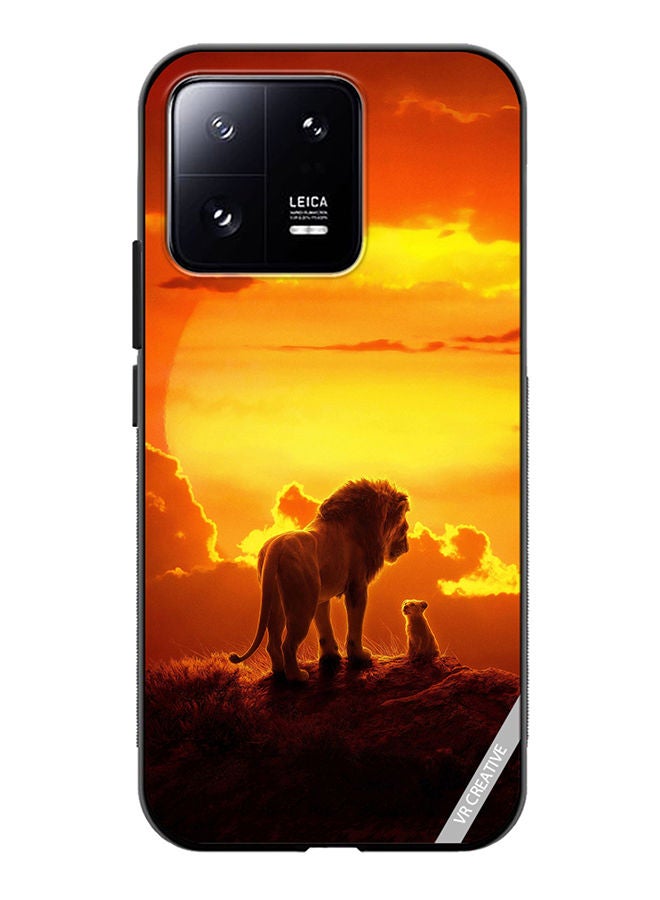 VR CREATIVE Protective Case Cover For Xiaomi 13 The Lion King Design Multicolour - Image 1