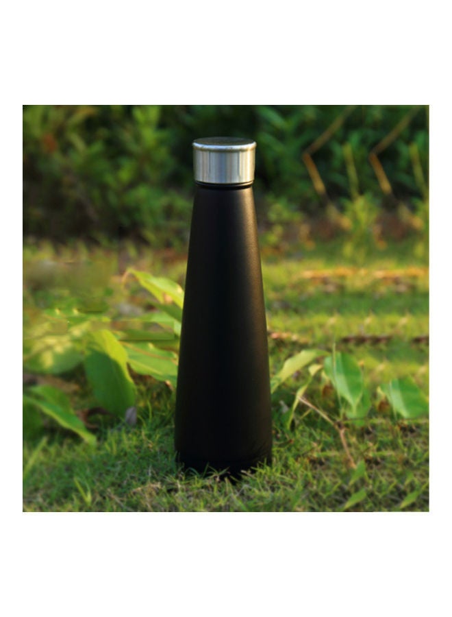 NIBEMINENT Stainless Steel Vacuum Water Bottle Black  - Image 1