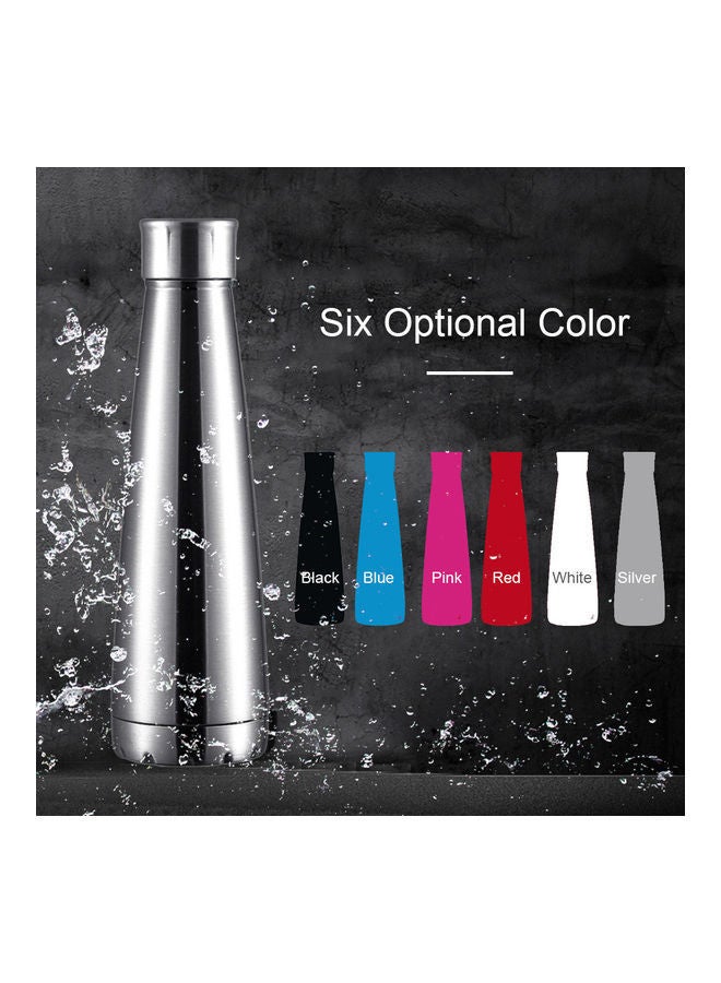 NIBEMINENT Stainless Steel Vacuum Water Bottle Black  - Image 3