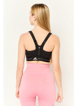 Adidas Women Sportswear Fit Non Padded Outdoor Sports Bra, Black  - Image 4