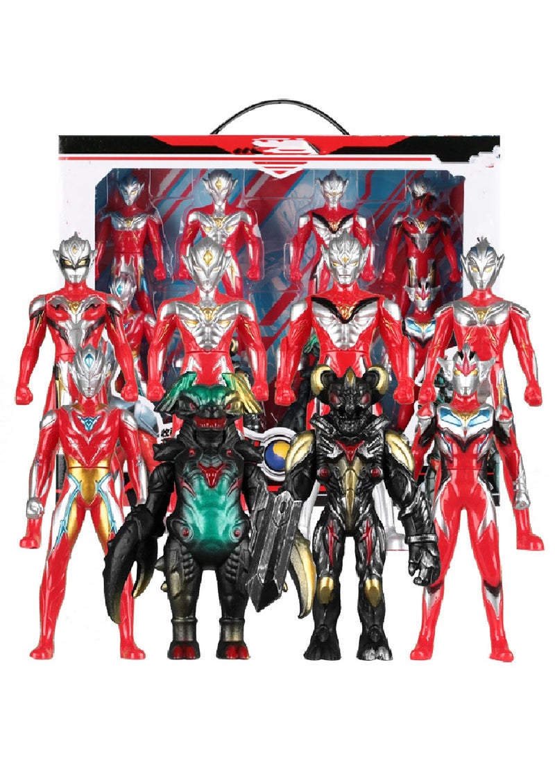 Generic - Children's Toy Variety Ultraman 8-Piece Pack - Image 1