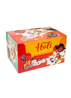 TOTA Tota Holi Gulal Ball | Herbal Gulal Bomb Toy in 6 Different Vibrant Holi Colours | USE 100+ Times - Pack of 4 (Assorted Colour)  - Image 5