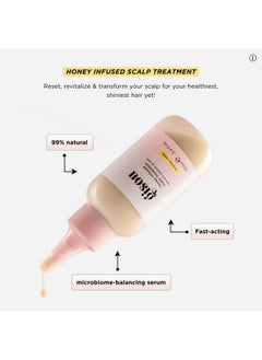 Gisou Gisou Honey Infused Scalp Treatment, Intensive Leave-On Treatment with Mirsalehi Honey for Deep Scalp and Hair Revitalizing, Helps Repair and Rebalance (3.4 fl oz)  - Image 3