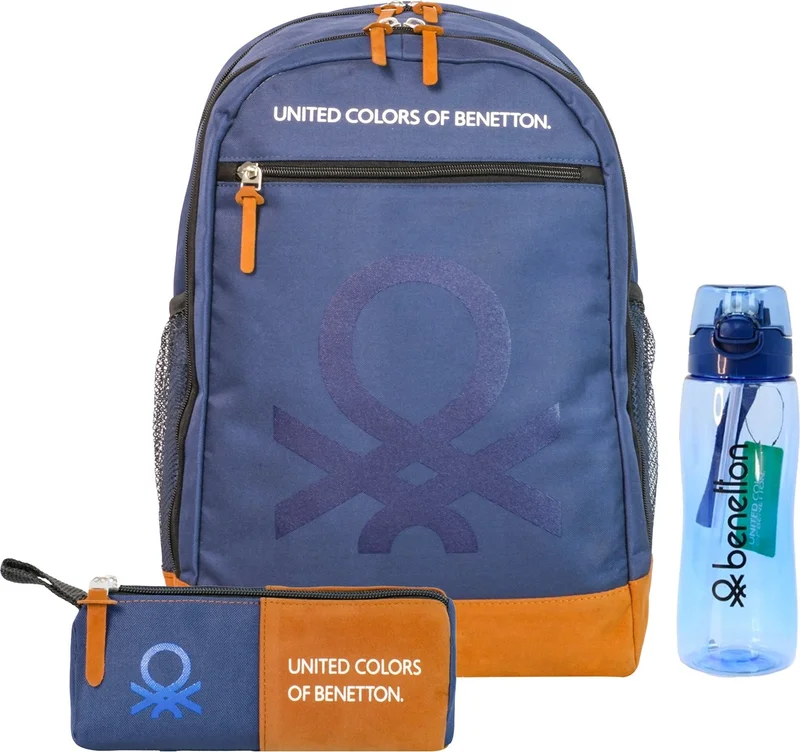 يونايتد كولورز أوف بينتيون Sophisticated Boys Primary School Bag Set