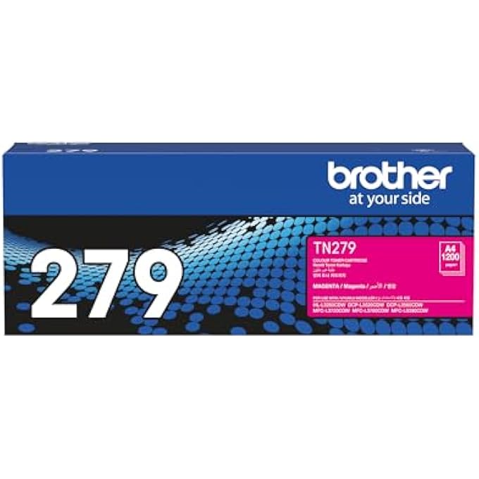 خراطيش حبر طابعة توتونر ماجنتا TN279M الأصلية، تطبع حتى 1,200 صفحة - Image 1